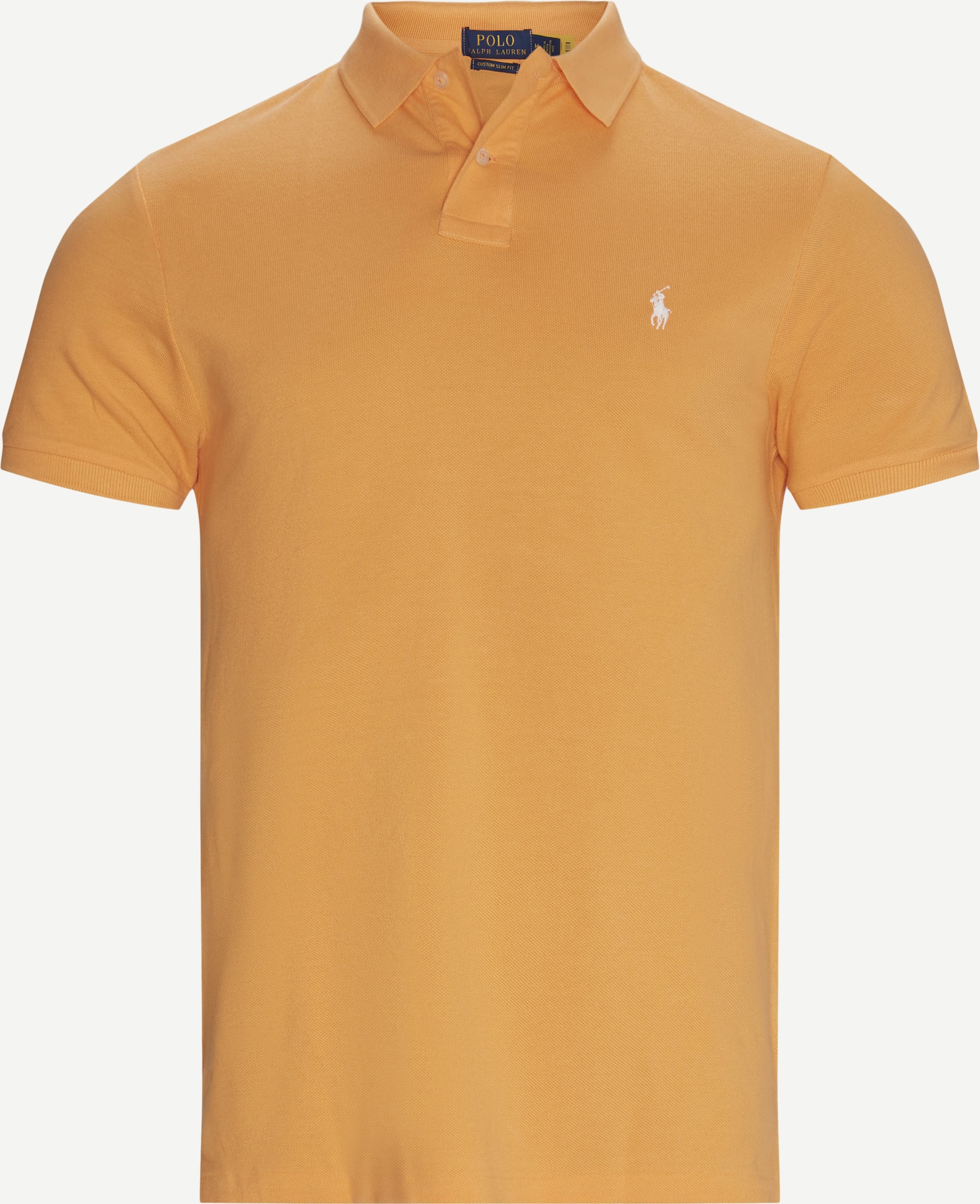 Polo T-shirt - T-shirts - Regular slim fit - Orange
